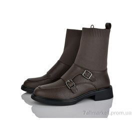 Фотография Ботинки женские стильные Весна/осень L259-23E (6 пар р.36-40) "Lino Marano" недорого оптом от прямого поставщика