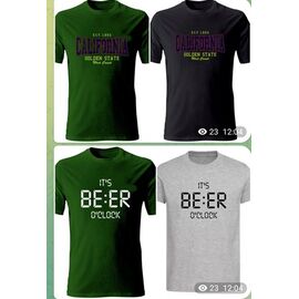 Футболка чоловіча 221 green-navy р.56-60 "Mary Brand" недорого оптом від прямого постачальника