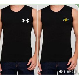 Фотография Майка мужская 265 black-yellow р.44-54 "Mary Brand" недорого оптом от прямого поставщика