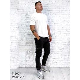 Джинси чоловічі 5007 black р.29-38 "Vingvgs" недорого оптом від прямого постачальника