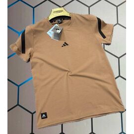 Фотография Футболка мужская 4512 beige р.S-2XL "Alex Clothes" недорого оптом от прямого поставщика