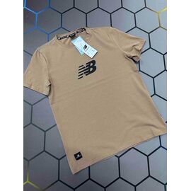 Футболка чоловіча 4527 beige р.S-2XL "Alex Clothes" недорого оптом від прямого постачальника