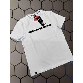 Фотография Футболка мужская 4536 white р.S-2XL "Alex Clothes" недорого оптом от прямого поставщика
