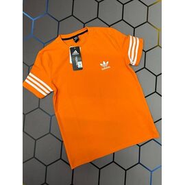 Фотография Футболка мужская 4538 orange р.S-2XL "Alex Clothes" недорого оптом от прямого поставщика