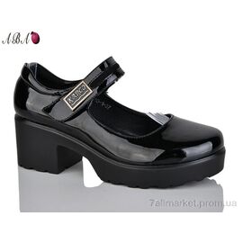Туфлі жіночі стильні Весна/осінь 610-1 (8 пар р.36-41) "Aba" недорого оптом від прямого постачальника