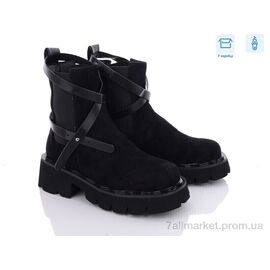 Фотография Ботинки женские стильные Весна/осень 0036-3D (6 пар р.36-41) "Захар-Gold" недорого оптом от прямого поставщика