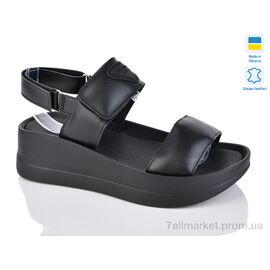 Фотография Босоножки женские летние Лето 1709-2 ч.к. (6 пар р.37-41) "Sali" недорого оптом от прямого поставщика