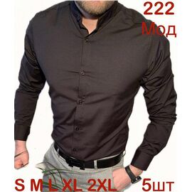 Сорочка чоловіча N222 brown р.46-54 "EMRE" недорого оптом від прямого постачальника