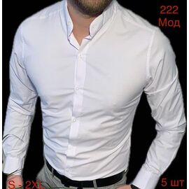 Сорочка чоловіча N222-1 white р.46-54 "EMRE" недорого оптом від прямого постачальника