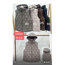 Жилетка жіноча JL9288-30 grey р.M-2XL "Dorimodes" недорого оптом від прямого постачальника
