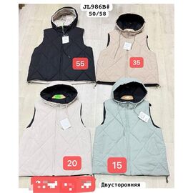 Жилетка жіноча JL9686-20 l.beige р.50-58 "Dorimodes" недорого оптом від прямого постачальника
