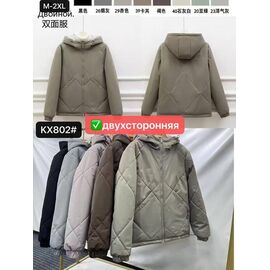 Куртка жіноча демісезонна KX802 khaki р.M-2XL "Dorimodes" недорого оптом від прямого постачальника