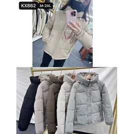 Куртка жіноча демісезонна KX862 beige р.42-48 "Dorimodes" недорого оптом від прямого постачальника