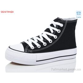 Кеди жіночі стильні Весна/осінь J993-1 (8 пар р.36-41) "QQ&Панда" недорого оптом від прямого постачальника