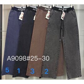 Фотография Штаны женские A9098-1 black р.25-30 "Immei" недорого оптом от прямого поставщика