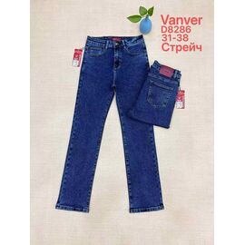 Фотография Джинсы женские D8286 blue р.31-38 "Vanver" недорого оптом от прямого поставщика