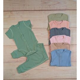 Костюм дитячий унісекс 77-77 beige р.56-68 "Webi" недорого оптом від прямого постачальника