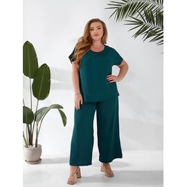 Фотография Костюм женский 802 green р.50-60 "ZLATA" недорого оптом от прямого поставщика