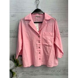 Сорочка жіноча літня 8557 pink р.S-L "SHEPARIS" недорого оптом від прямого постачальника
