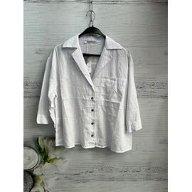 Сорочка жіноча літня 8558 white р.S-L "SHEPARIS" недорого оптом від прямого постачальника
