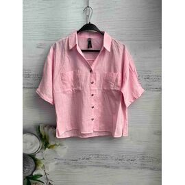 Сорочка жіноча літня 8565 pink р.S-XL "SHEPARIS" недорого оптом від прямого постачальника