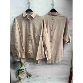 Сорочка жіноча літня 8570 beige р.S-L "SHEPARIS" недорого оптом від прямого постачальника