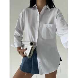 Сорочка жіноча 8585 white р.S-L "SHEPARIS" недорого оптом від прямого постачальника