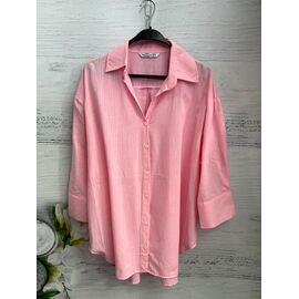 Сорочка жіноча 8606 pink р.S-XL "SHEPARIS" недорого оптом від прямого постачальника