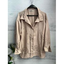Фотография Рубашка женская 8614 beige р.one size "SHEPARIS" недорого оптом от прямого поставщика