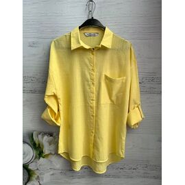 Сорочка жіноча 8617 yellow р.S-XL "SHEPARIS" недорого оптом від прямого постачальника