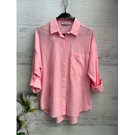 Сорочка жіноча 8618 pink р.S-XL "SHEPARIS" недорого оптом від прямого постачальника
