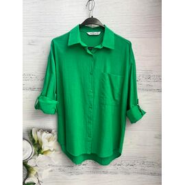 Сорочка жіноча 8622 green р.S-XL "SHEPARIS" недорого оптом від прямого постачальника