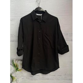 Сорочка жіноча 8623 black р.S-XL "SHEPARIS" недорого оптом від прямого постачальника