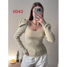 Фотография Свитер женский 0043 mint р.42-46 "FSN" недорого оптом от прямого поставщика