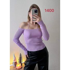 Светр жіночий 1400 lilac р.42-46 "FSN" недорого оптом від прямого постачальника
