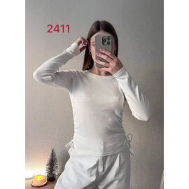 Светр жіночий 2411 white р.42-46 "FSN" недорого оптом від прямого постачальника