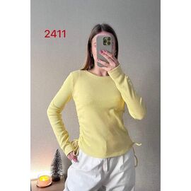 Светр жіночий 2411 yellow р.42-46 "FSN" недорого оптом від прямого постачальника