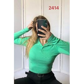 Светр жіночий 2414 green р.42-46 "FSN" недорого оптом від прямого постачальника