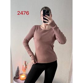 Светр жіночий 2476 brown р.42-46 "FSN" недорого оптом від прямого постачальника