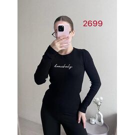 Светр жіночий 2699 black р.42-46 "FSN" недорого оптом від прямого постачальника