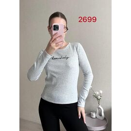 Светр жіночий 2699 l.grey р.42-46 "FSN" недорого оптом від прямого постачальника