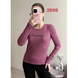 Светр жіночий 2699 purple р.42-46 "FSN" недорого оптом від прямого постачальника