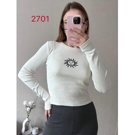 Светр жіночий 2701 white р.42-46 "FSN" недорого оптом від прямого постачальника