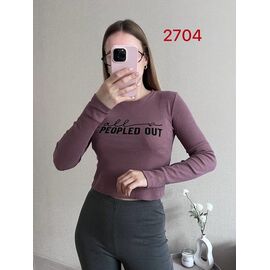 Светр жіночий 2704 purple р.42-46 "FSN" недорого оптом від прямого постачальника