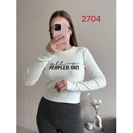 Светр жіночий 2704 white р.42-46 "FSN" недорого оптом від прямого постачальника