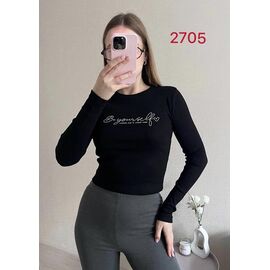 Светр жіночий 2705 black р.42-46 "FSN" недорого оптом від прямого постачальника