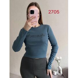 Светр жіночий 2705 blue р.42-46 "FSN" недорого оптом від прямого постачальника