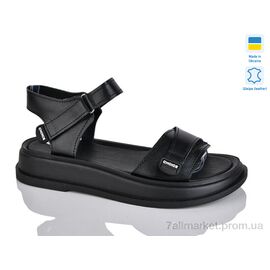 Фотография Босоножки женские летние Лето 701-26 чорний к. (6 пар р.36-40) "Sali" недорого оптом от прямого поставщика