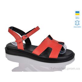 Фотография Босоножки женские летние Лето 513 червоний к. (6 пар р.36-40) "Sali" недорого оптом от прямого поставщика