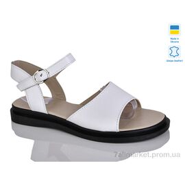 Фотография Босоножки женские летние Лето 508 білий к. (6 пар р.36-40) "Sali" недорого оптом от прямого поставщика